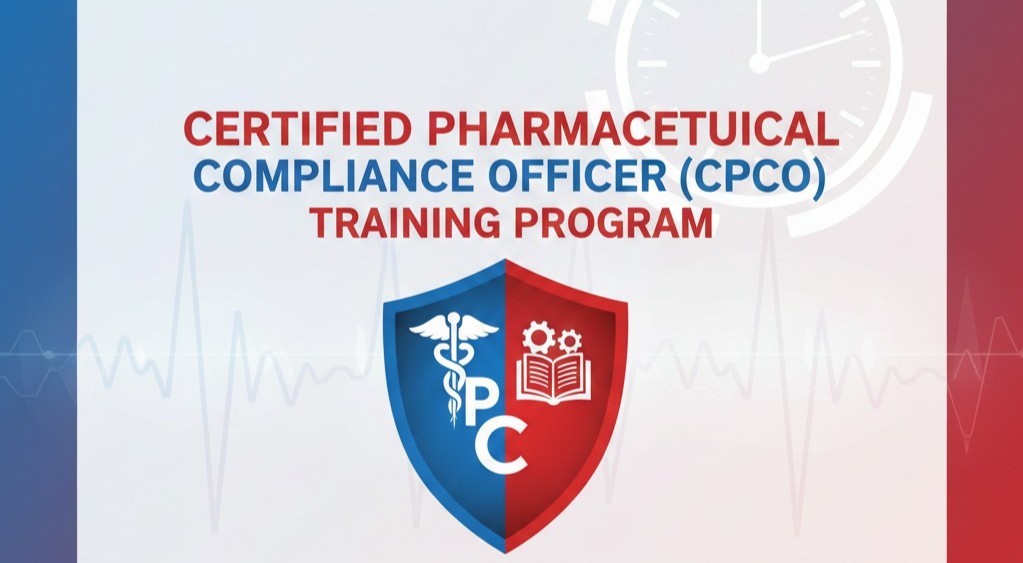 📜 Certified Pharmaceutical Compliance Officer (CPCO) Training Program