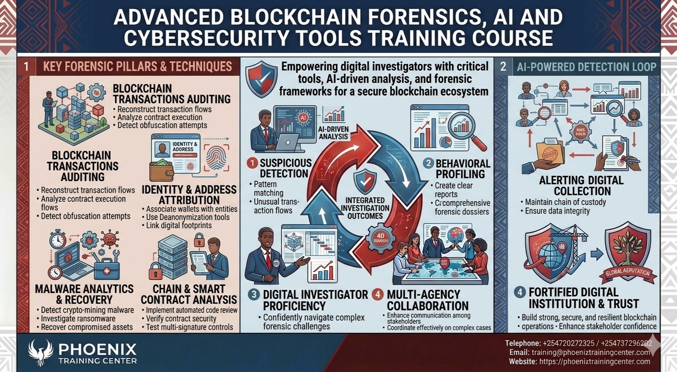 Advanced Blockchain Forensics, AI and Cybersecurity Tools Training Course