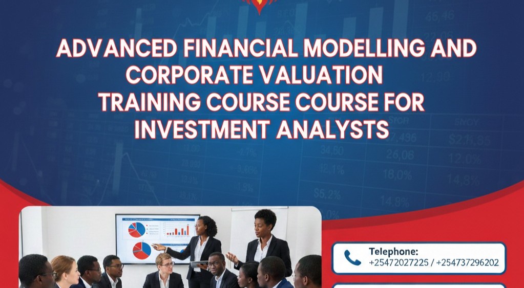 Advanced Financial Modelling and Corporate Valuation Training Course for Investment Analysts