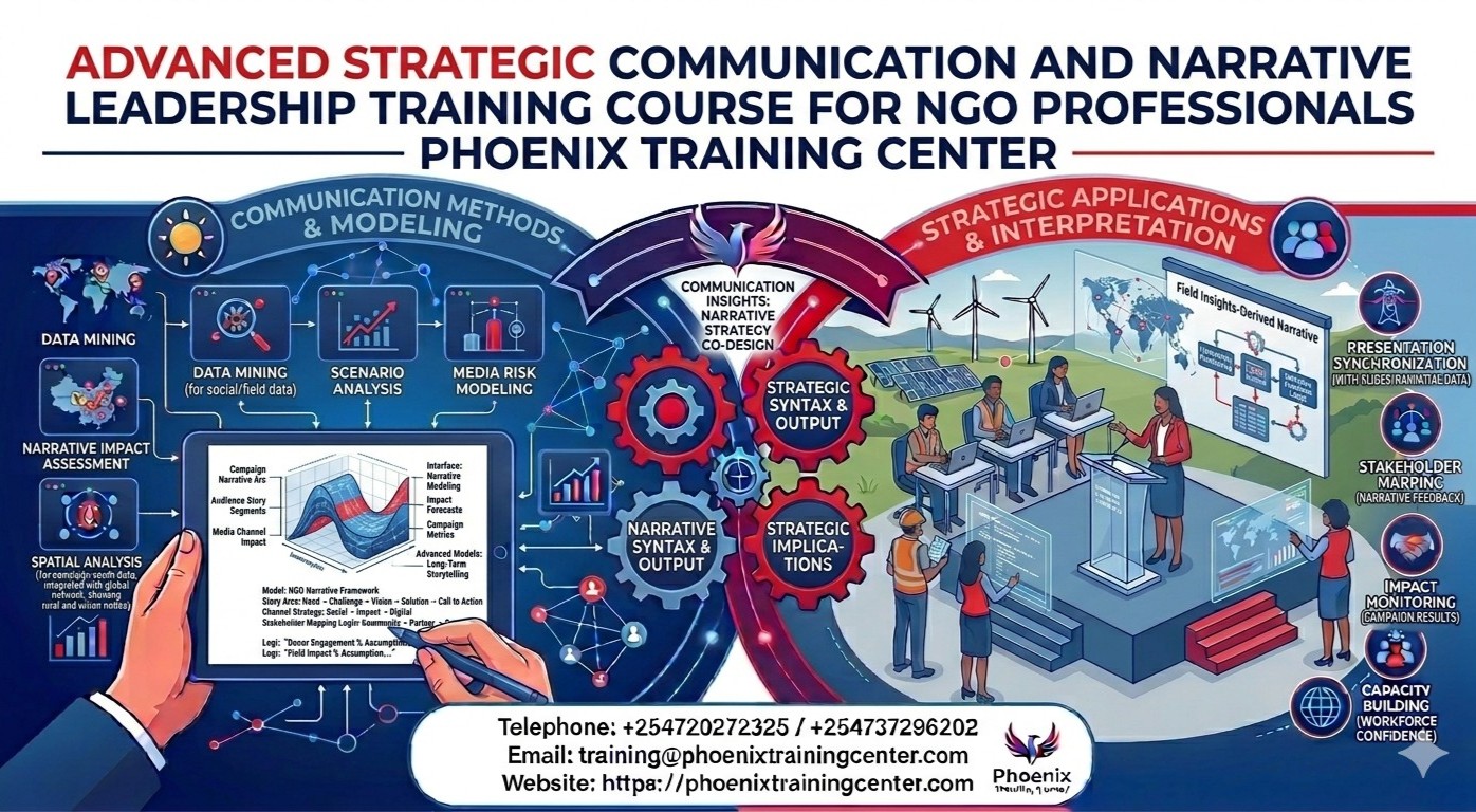 Advanced Strategic Communication and Narrative Leadership Training Course for NGO Professionals 