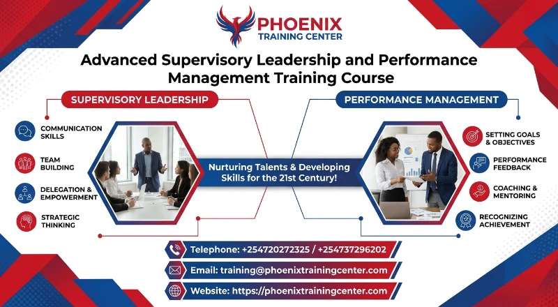 Advanced Supervisory Leadership and Performance Management Training Course