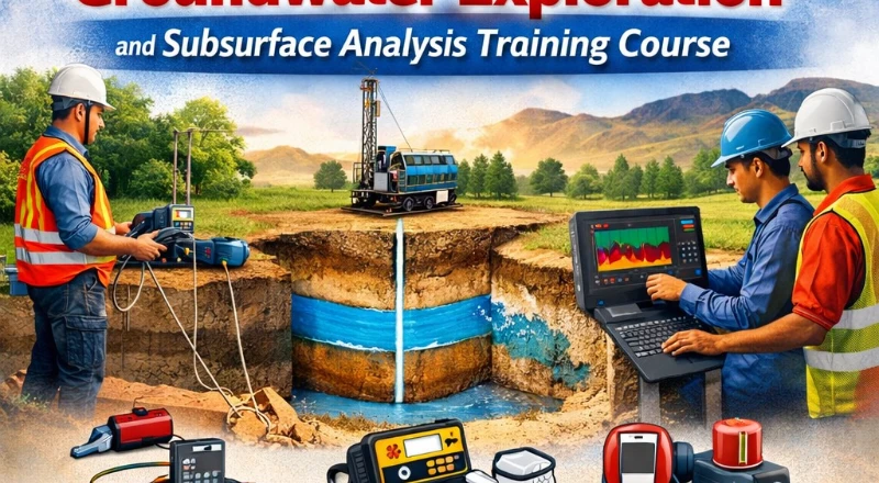Applied Geophysics for Groundwater Exploration & Subsurface Analysis Training Course