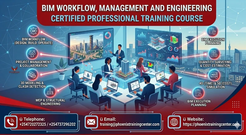 BIM Workflow, Management and Engineering Certified Professional Training Course