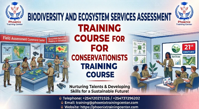 Biodiversity and Ecosystem Services Assessment Training Course for Conservationists
