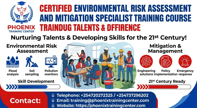 Operating Environment Assessment Certified Environmental Risk Assessment and Mitigation Specialist ...