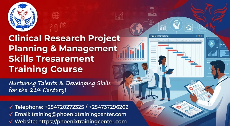 Clinical Research Project Planning & Management Skills Training Course