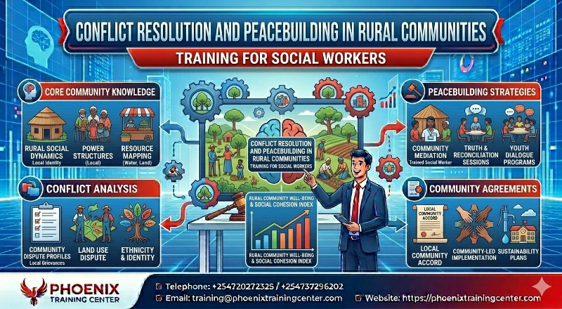 Conflict Resolution and Peacebuilding in Rural Communities for Social Workers