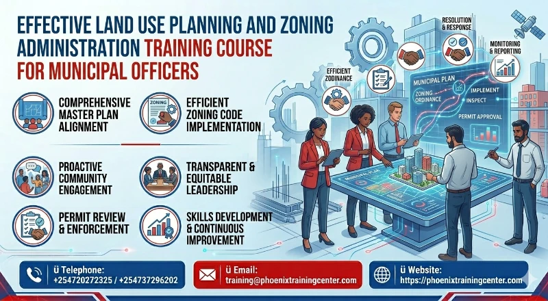 Land Management Training Program Effective Land Use Planning and Zoning Administration Training Course ...