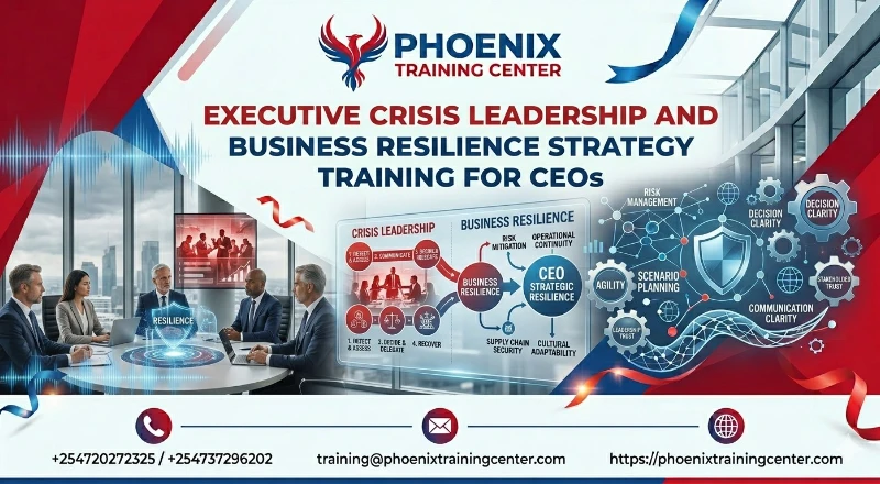 Executive Crisis Leadership and Business Resilience Strategy Training ...