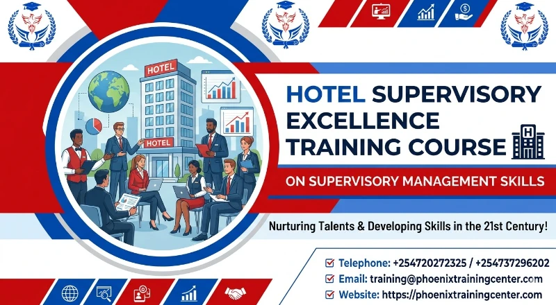 Hotel Supervisory Excellence Training Course on Supervisory Management ...