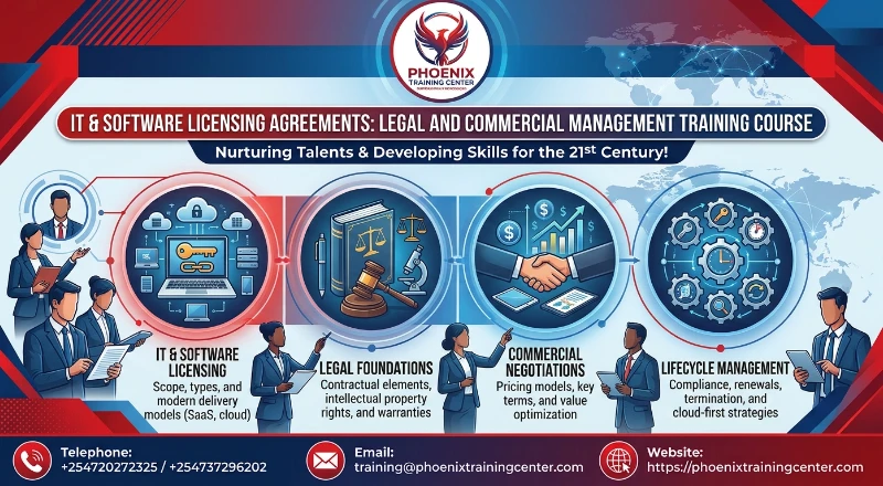 IT and Software Licensing Agreements Legal and Commercial Management Training Course