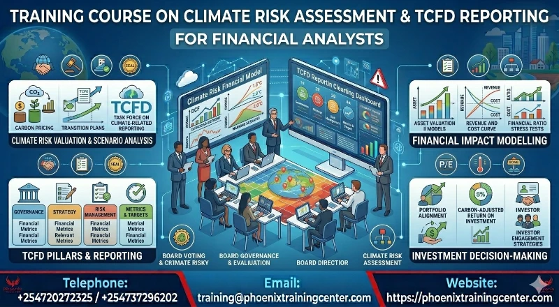 Training Course on Climate Risk Assessment and TCFD Reporting for ...