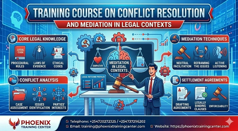 Training Course on Conflict Resolution and Mediation in Legal Contexts