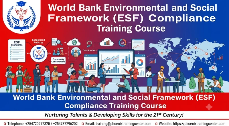 World Bank Environmental and Social Framework (ESF) Compliance Training ...